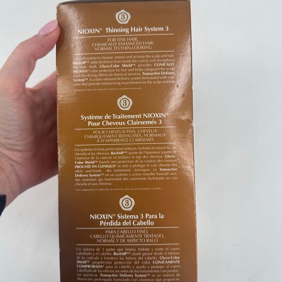 New Nioxin System 3 Set Fine, chemically enhanced, normal to thin-looking hair - Picture 4 of 9